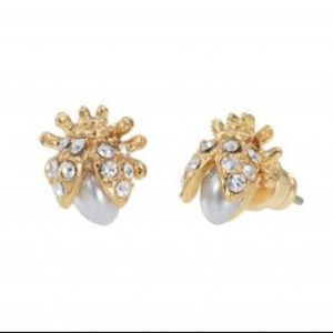 Stella & Dot Lady Bug Earrings